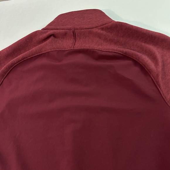 Under Armour Qualifier Sweatshirt Small Maroon Red ColdGear Outdoor Active LA - Picture 5 of 8
